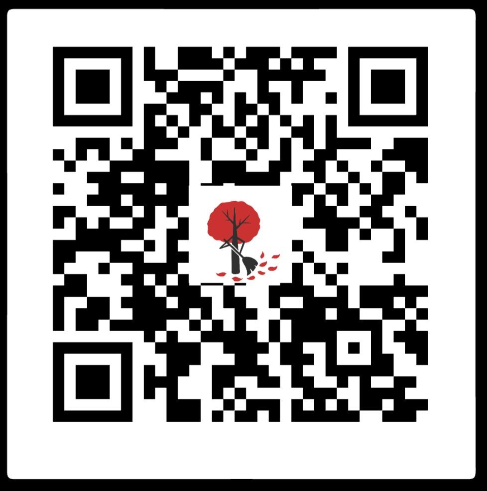 QR code to Nottingham Garden Services Facebook page